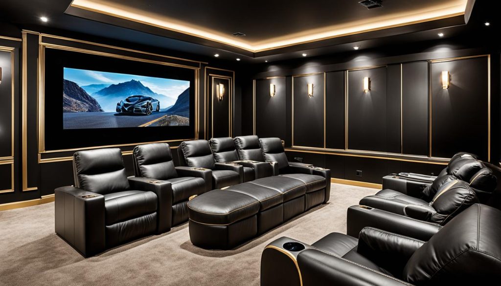 Luxury entertainment spaces