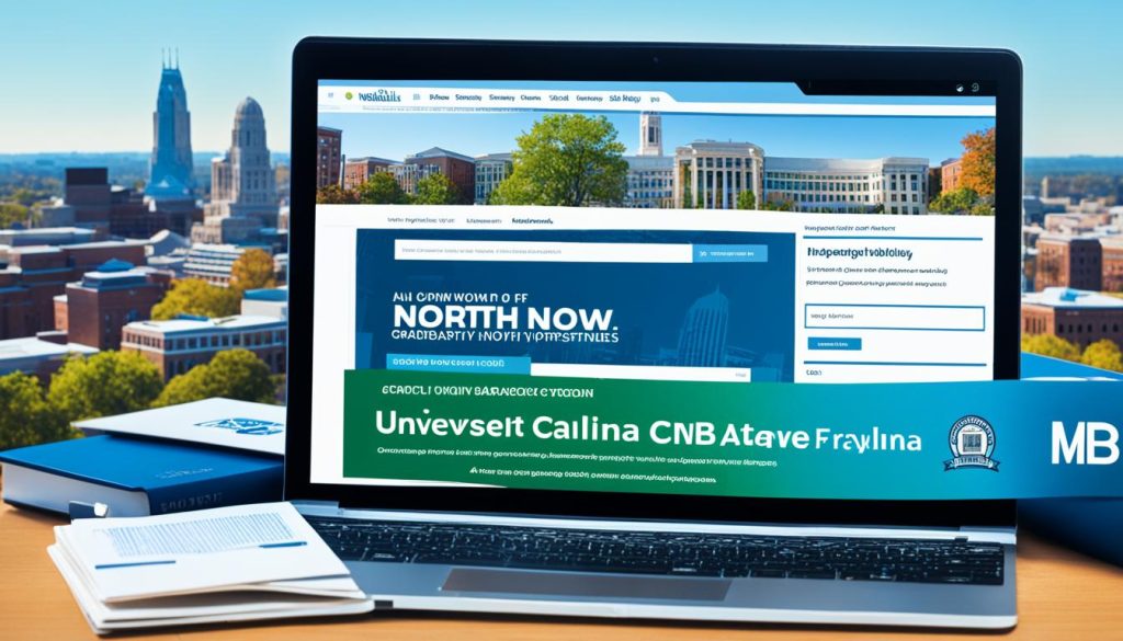 University of North Carolina online MBA program admissions